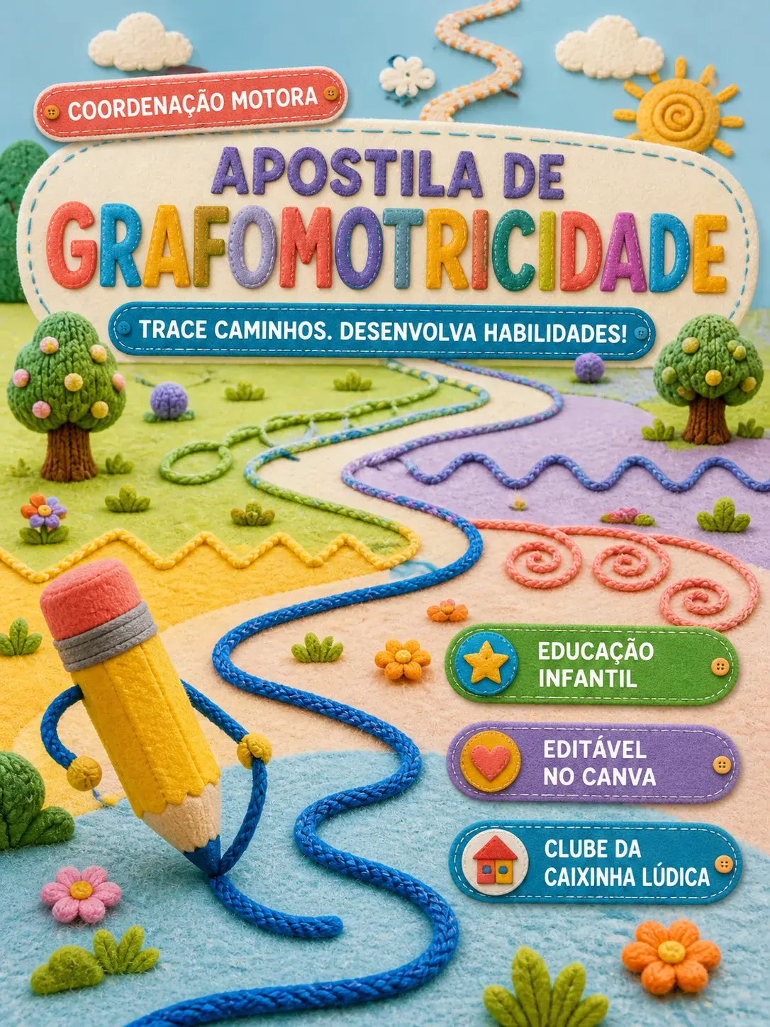 Capa do recurso Apostila de Grafomotricidade