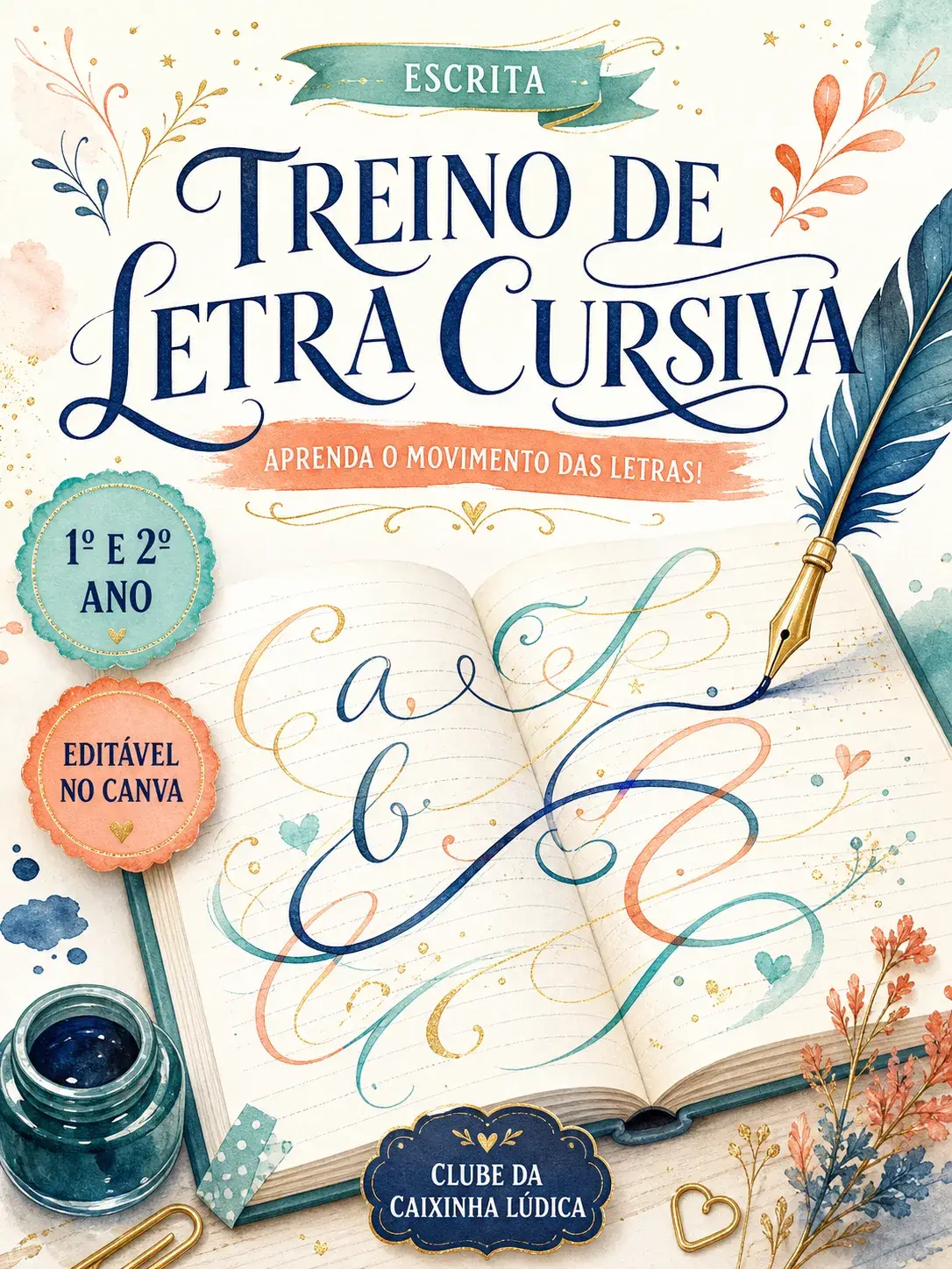 Capa do recurso Treino de Letra Cursiva