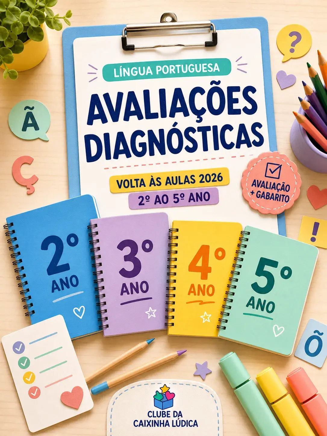 Capa do recurso Avaliações Diagnósticas