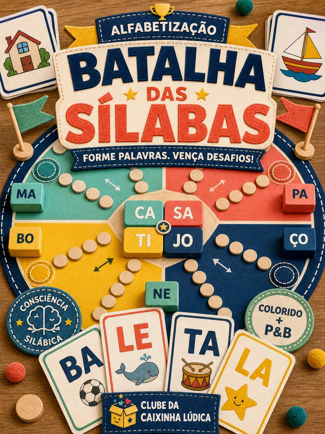 Capa do recurso Batalha das Sílabas