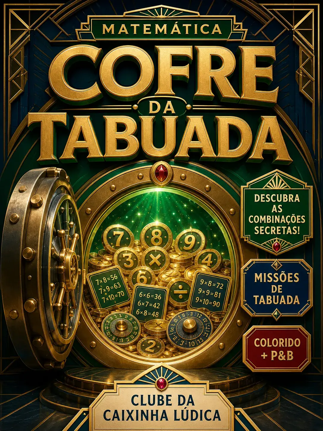 Capa do recurso Cofre da Tabuada
