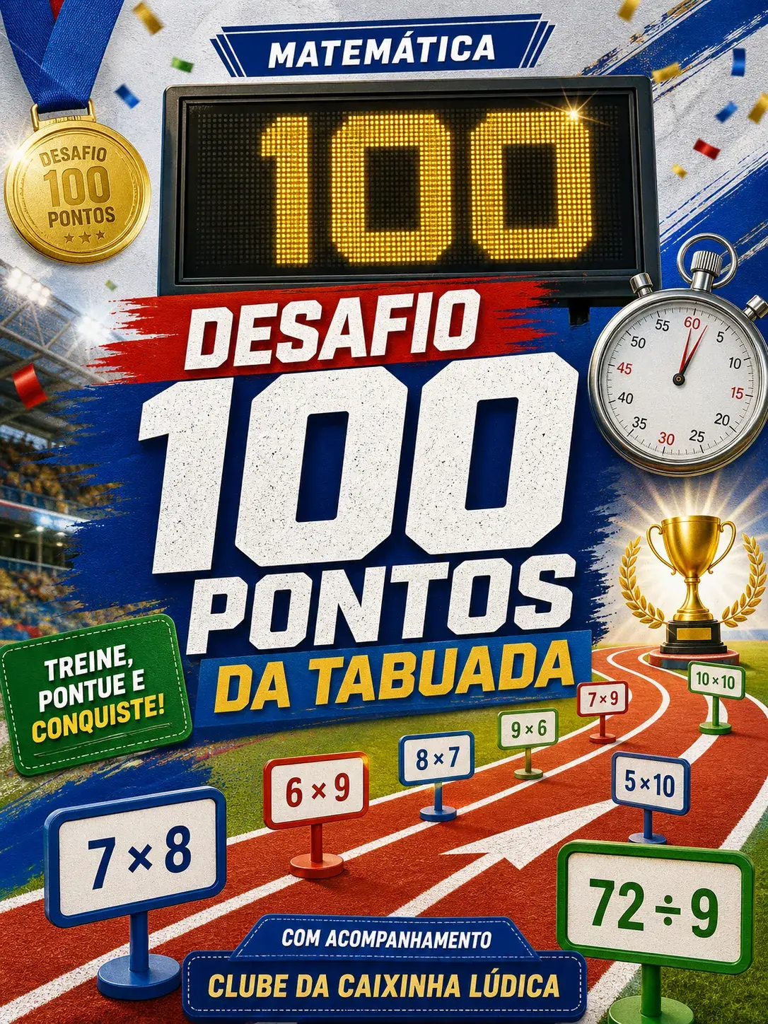 Capa do recurso Desafio 100 Pontos da Tabuada